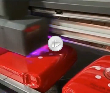 皮革皮箱打印，uv全自動打印機